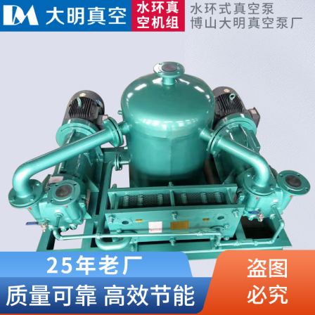 Zibo Water Ring Vacuum Unit Customized Closed Cycle Vacuum Pump Unit Vacuum Negative Pressure Station System