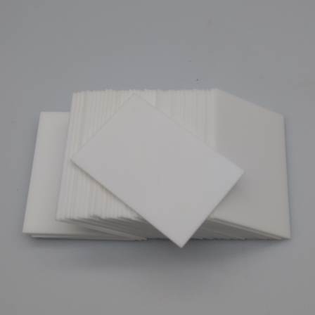 【 Customized 】 Electronic ceramic material ceramic plate 96% alumina 50 * 38.5 * 0.5 insulation ceramic sheet