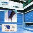 Production, installation and measurement of Yuou Door Industry's special grade inorganic fabric fireproof rolling shutter door