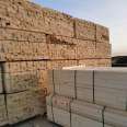 Building materials, fumigation, square timber, fixed size log construction site, square timber materials, construction of Yizhan Wood Industry Project