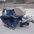 Bridge deck shot blasting machine, cement pavement roughening machine, small mobile steel plate shot blasting machine