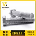 Photovoltaic power hot-dip galvanized bolts, hot-dip galvanized outer hexagonal screws manufacturer Yuanlong