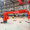 Terminal rotating ship crane, hydraulic small crane for ships, terminal lifting crane, Jiusheng