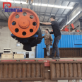 Climbing Machinery PVC Belt Iron Plastic Steel Metal Crusher with High Processing Accuracy Type 1300