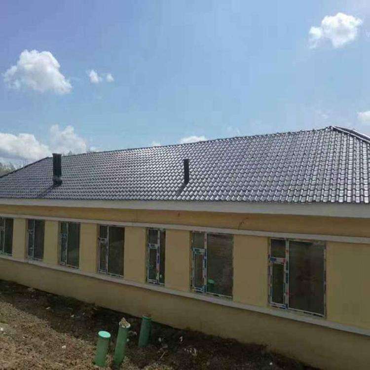 Supply of PVC corrugated tiles for flat to sloping resin tiles, glazed buildings, roof enclosures, and building materials