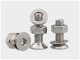 Hexagon socket countersunk head screw flat spring washer combination stainless steel 304 316 carbon steel alloy steel