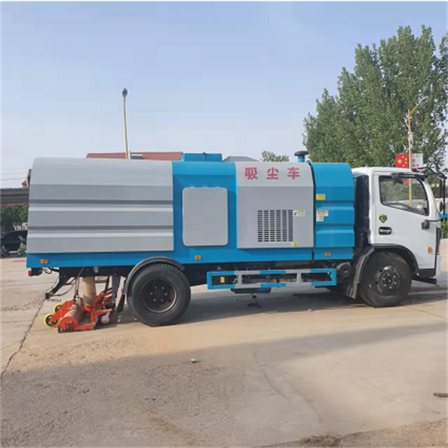 Vacuum cleaner, dry road sweeper, rear suction cup operation, vertical filter cylinder, rolling and sweeping Hongke