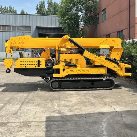 Extended Boom Frog Spider Crane Small Yard Hydraulic Folding Arm Crane Space Limited Construction Crawler Crane on Floors