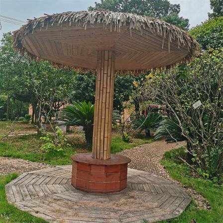 Bamboo Landscape Creation, Bamboo Pavilion, Bamboo Landscape Engineering, Specially Shaped Bamboo Structure (Design+Build) Manufacturer