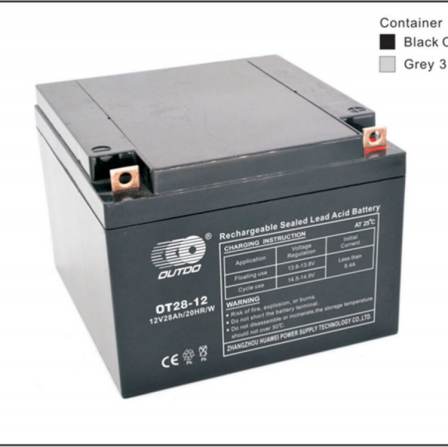 OT28-12 DC screen 12V28AH lead-acid maintenance free battery for OT28-12 OUTDO battery