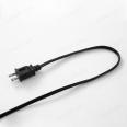 American standard polarity plug connection cable SPT-1 18 # 0.824 square parallel power cord black and white