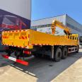 Dongfeng K5 rear eight wheel 12 ton truck mounted lifting capacity self-provided crane manufacturer