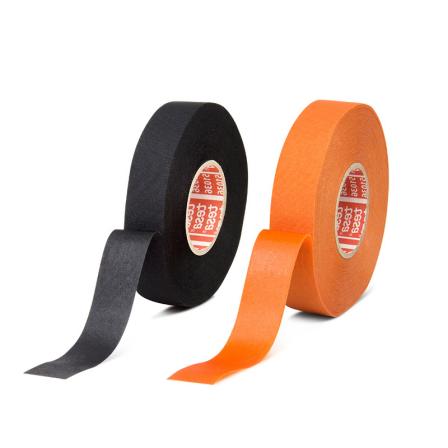 Desa tesa51036 cloth based electrical tape for car wire harness bundling, wrapping, flame retardant, anti warping, and temperature resistance