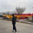 Hongsheng Dangerous Goods Semi Trailer 40 Foot Dangerous Chemicals Transport Vehicle with Various Specifications