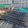 High slope support material, hollow anchor rod, broken geological reinforcement, fast drilling speed