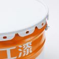 20L 10L paint bucket with lid, chemical coating, metal iron bucket, anti-corrosion, thickening, Yiteng Iron Plastic, customizable