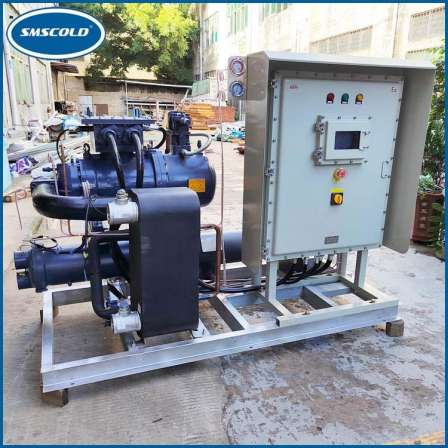 SMSCOLD industrial explosion-proof water-cooled screw oil cooler SMS-W-300
