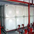 Industrial water storage facilities: fiberglass water tank, fire water tank, stainless steel water storage tank