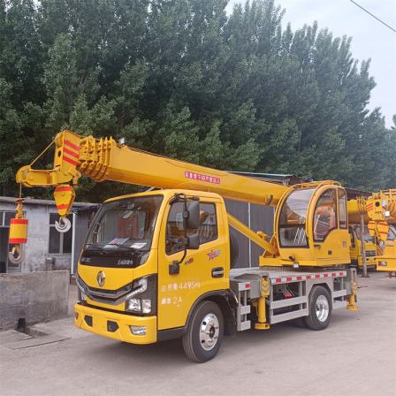 Dongfeng Dolika Blue Brand Truck Crane Hydraulic Lifting Crane Full Hydraulic Transmission Project