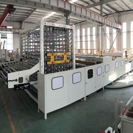 Real time monitoring of raw paper by Jingnuo Machinery on the coreless roll paper production line without stopping production to reduce losses