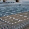 Engineering renovation platform steel grating to undertake hot-dip galvanizing of steel grating with various specifications to be produced as needed