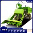 Cattle manure removal machine for cattle farms, internal auger type manure loading machine, scraper type diesel manure removal truck