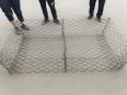 Plain weave galvanized gabion net service professional service detachable welcome to purchase