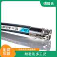 DELOX Green UPE Chemical Pipe, Acid and Alkali Resistant Solvent Suitable for Chemical Tank Truck Unloading