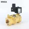 Italy ODE two position two normally closed solenoid valve 21W4KV250 pilot controlled brass threaded control valve