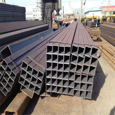 Supply 16MN seamless square pipe 80x70x8 regular pipe cutting rectangular square steel pipe processing factory