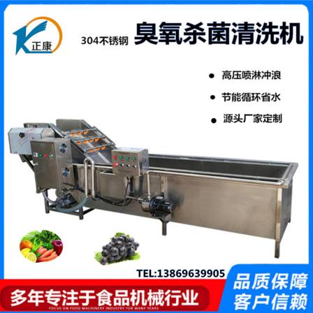 Zhengkang Vegetable and Fruit Cleaning Machine Special Bubble Cleaning Equipment for Fruit and Vegetable Processing Factory, Non damaging Skin Vegetable Washing Machine