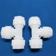 PFA Japan Daikin Material PTFE Anti Loosening Flaring Joint Semiconductor Dedicated PFA Tee Joint