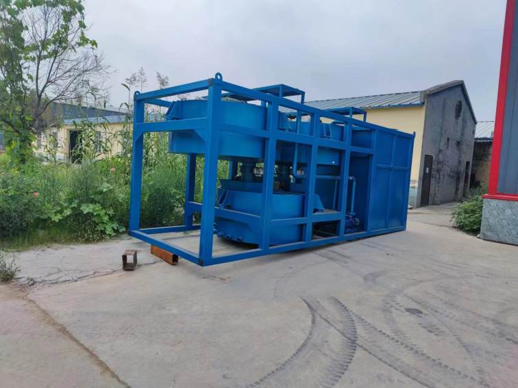 The fully automatic system of the pulping station is unmanned and has a large volume of slurry curtain grouting