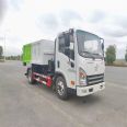 Dolika 3308 wheelbase garbage truck equipped with hook arm self dumping and other multi-purpose vehicles are sufficient and can be mortgaged