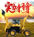 Qiyang QZ40-28 project uses a 2.5-ton large two end busy forklift with front shovel and back shovel integrated machine