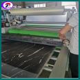 200mm Nitrile rubber rock wool board calcium silicate board veneer machine melamine gypsum board pvc film sticking machine