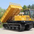 Qiyang 12-15 ton custom remote controlled tracked dump truck with four different types of climbing tigers