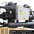 Rapid cooling equipment for large-scale chilled water systems of water-cooled screw chillers