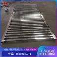 Square tube steel pipe welded grid plate hot-dip galvanized square tube grid water collection pit Bizi