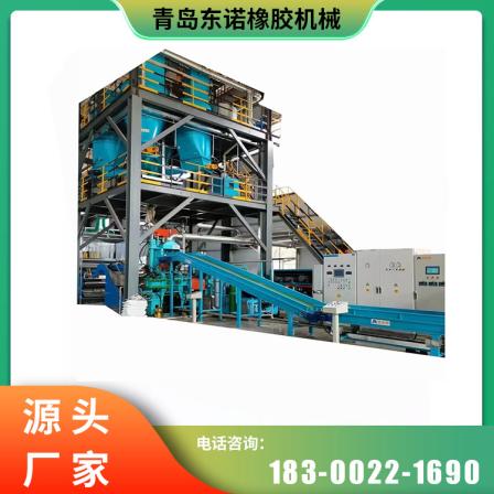 Automatic weighing of auxiliary equipment on the internal mixer and automatic feeding, weighing, and batching system