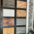 Hongxuan supplies artificial stone slabs, Chinese style gray indoor cultural bricks, walls, blue bricks, antique background wall stones