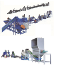 Dehumidification, Drying, and Granulation of PET Bottle Tablets Cleaning and Recycling Production Line for Mineral Water Bottles