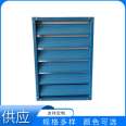 Zinc steel louvers, external wall ventilation, shading, manual electric louvers, easy cleaning and installation