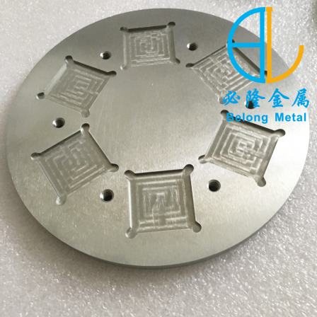 The molybdenum material table and molybdenum circle for diamond crystal growth furnace are processed according to the drawing requirements