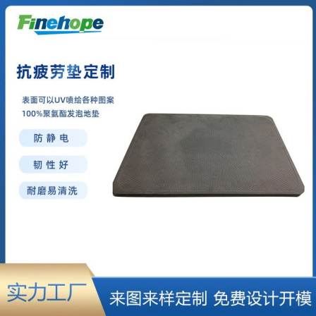 Anti fatigue pad manufacturer, anti slip kitchen floor pad, foot pad, UV spray painted with various patterns