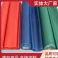 The manufacturer of fireproof cloth has complete specifications for red and green rainproof tent cloth