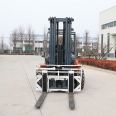 Diesel fork lift truck, four-wheel drive, 3 tons, 5 tons, 6 tons, internal combustion hydraulic handling, lifting crane, off-road forklift