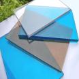 Wholesale Quality Assurance of PC Polycarbonate Transparent Blue Endurance Plate Factory for Sunshade and Rain Protection Pedestrian Overpass