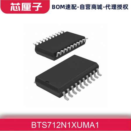 BTS712N1XUMA1 Infineon Power Management Chip Distribution Switch - Load Driver