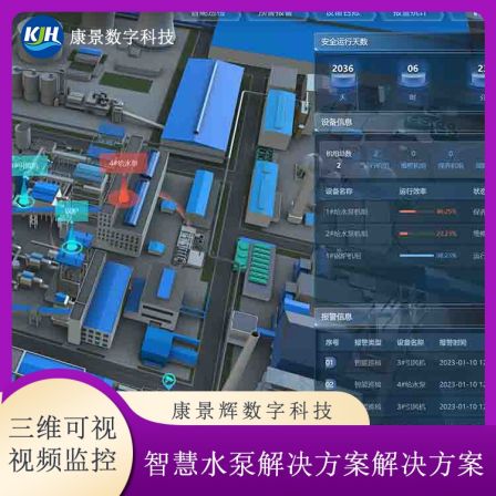 Digital twin technology realizes the intelligent transformation of the entire pumping station process, and Kang Jinghui's 3D visual customization module